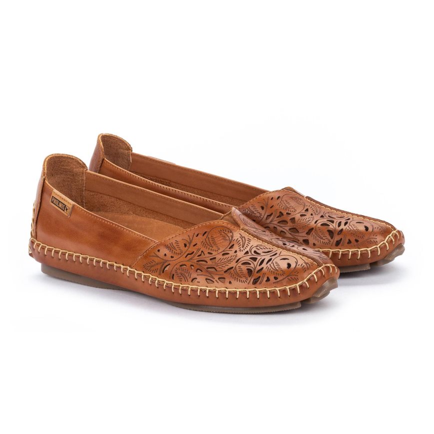 Women's Pikolinos JEREZ Ballet Flats Brown | NZ IQ27A51